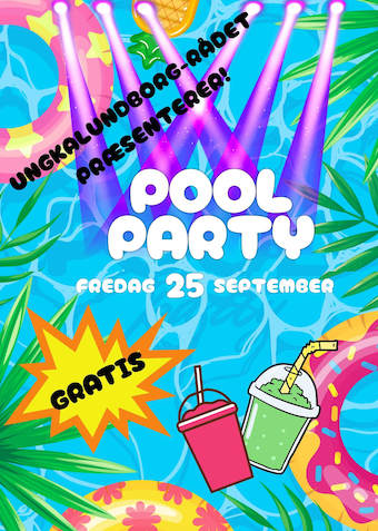 Pool-party! - Klik for at tilmelde dig