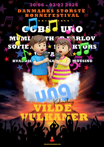 Vilde Vulkaner - Sang og optræden - Klik for at tilmelde dig