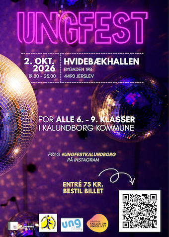 UngFest i Hvidebæk Hallen  - Klik for at tilmelde dig